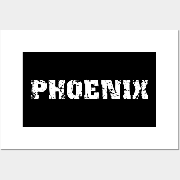 Phoenix City Wall Art by desriap